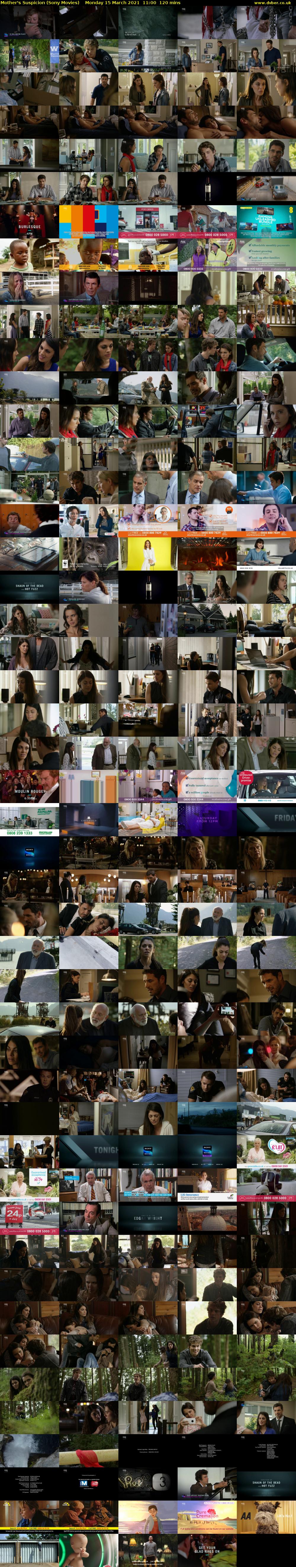 Mother's Suspicion (Sony Movies) Monday 15 March 2021 11:00 - 13:00