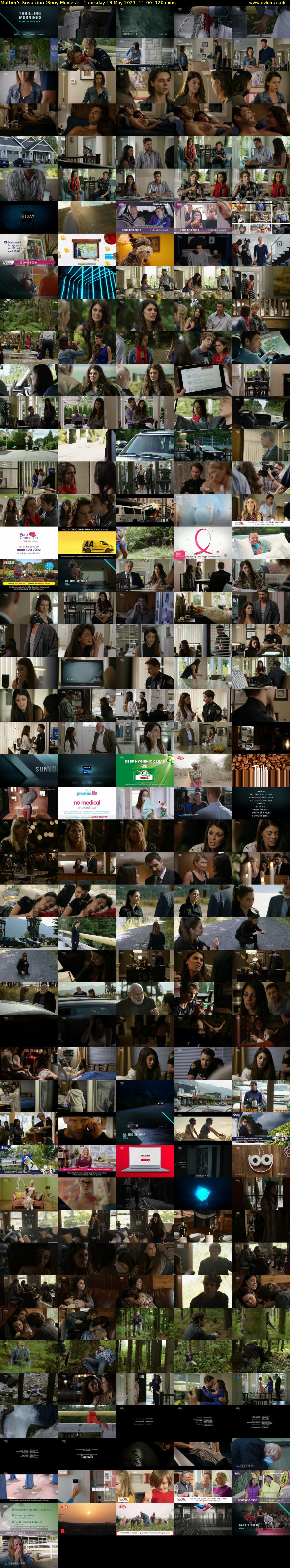 Mother's Suspicion (Sony Movies) Thursday 13 May 2021 11:00 - 13:00