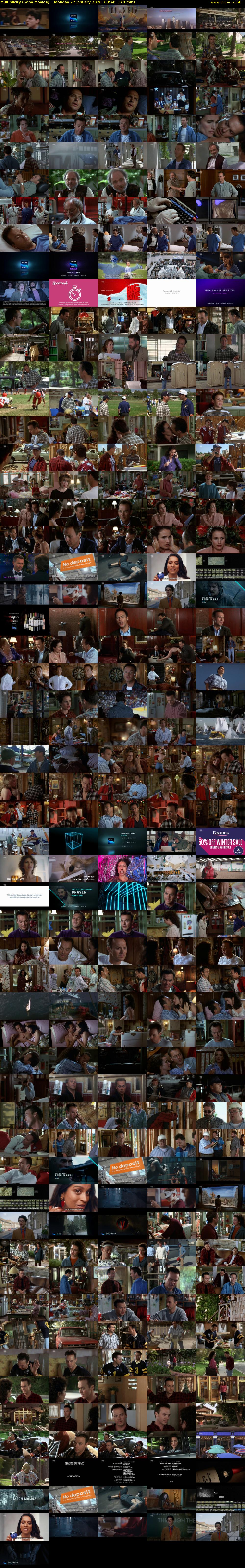 Multiplicity (Sony Movies) Monday 27 January 2020 03:40 - 06:00