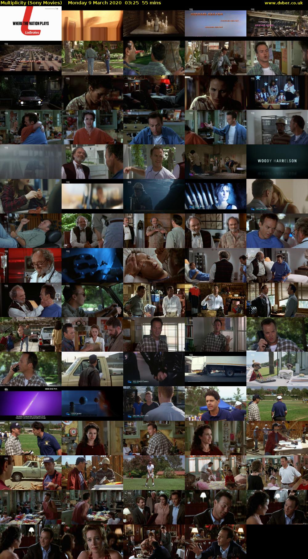 Multiplicity (Sony Movies) Monday 9 March 2020 03:25 - 04:20