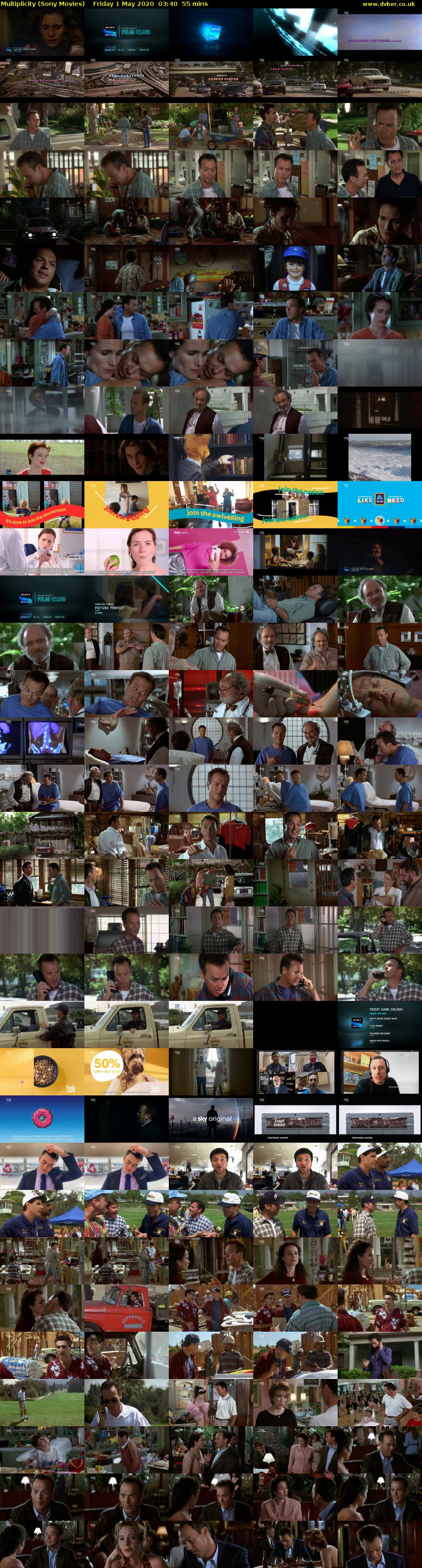 Multiplicity (Sony Movies) Friday 1 May 2020 03:40 - 04:35