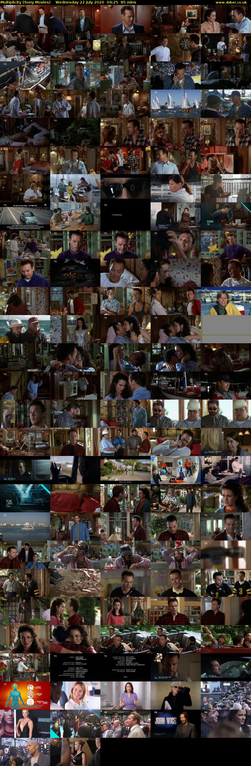 Multiplicity (Sony Movies) Wednesday 22 July 2020 04:25 - 05:50