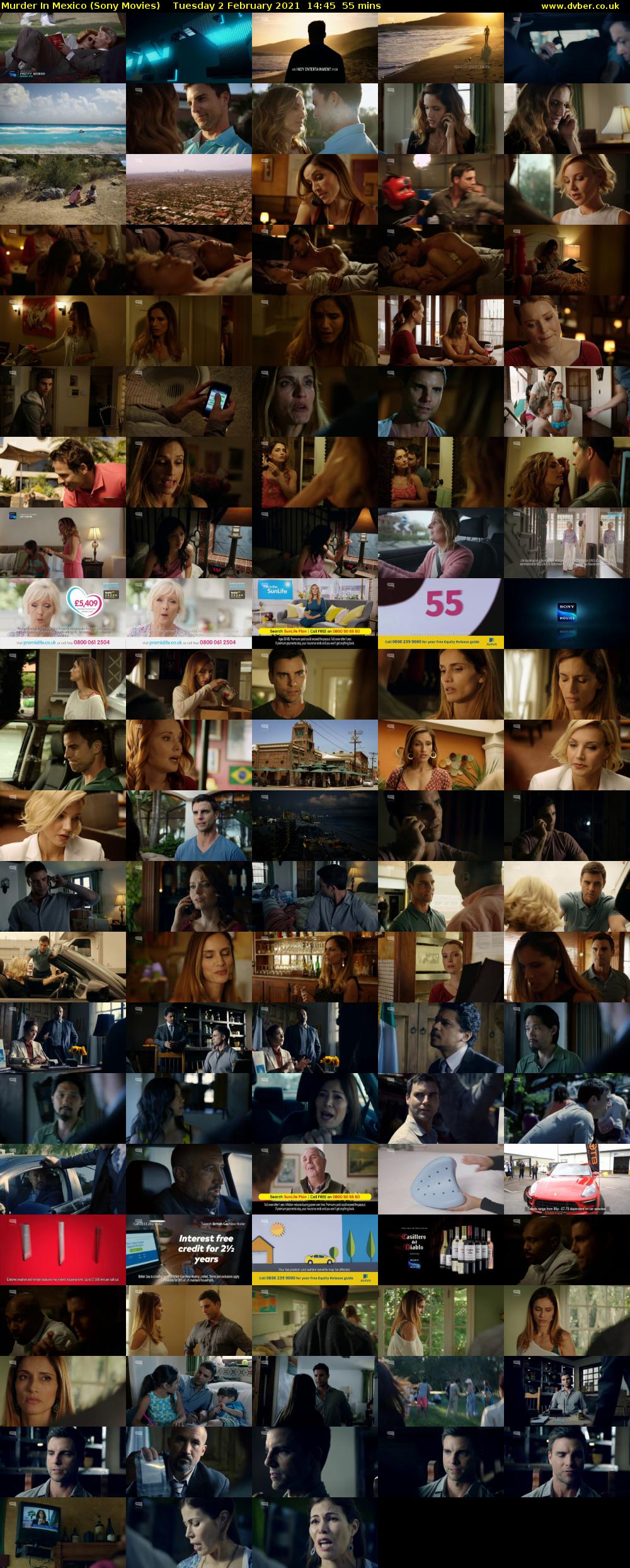 Murder In Mexico (Sony Movies) Tuesday 2 February 2021 14:45 - 15:40