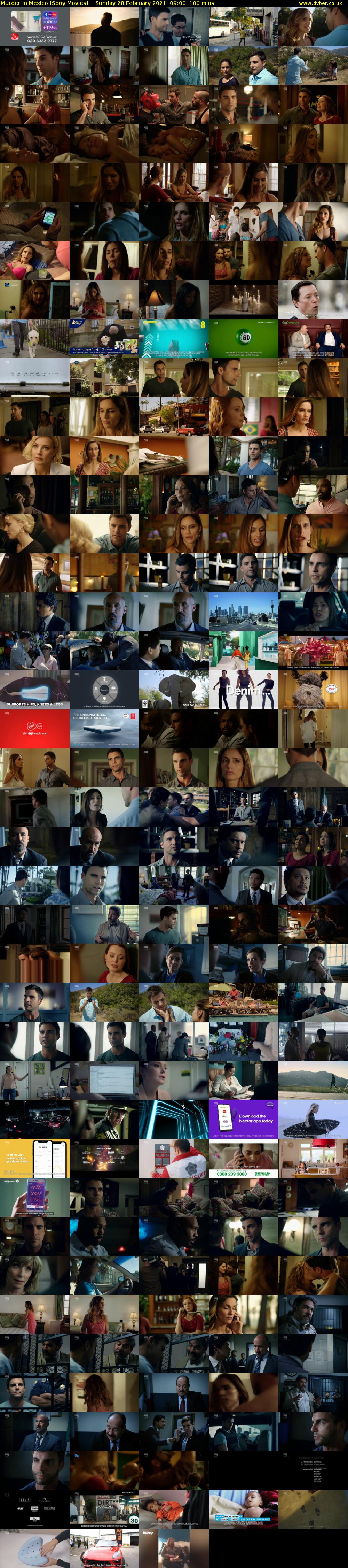 Murder In Mexico (Sony Movies) Sunday 28 February 2021 09:00 - 10:40