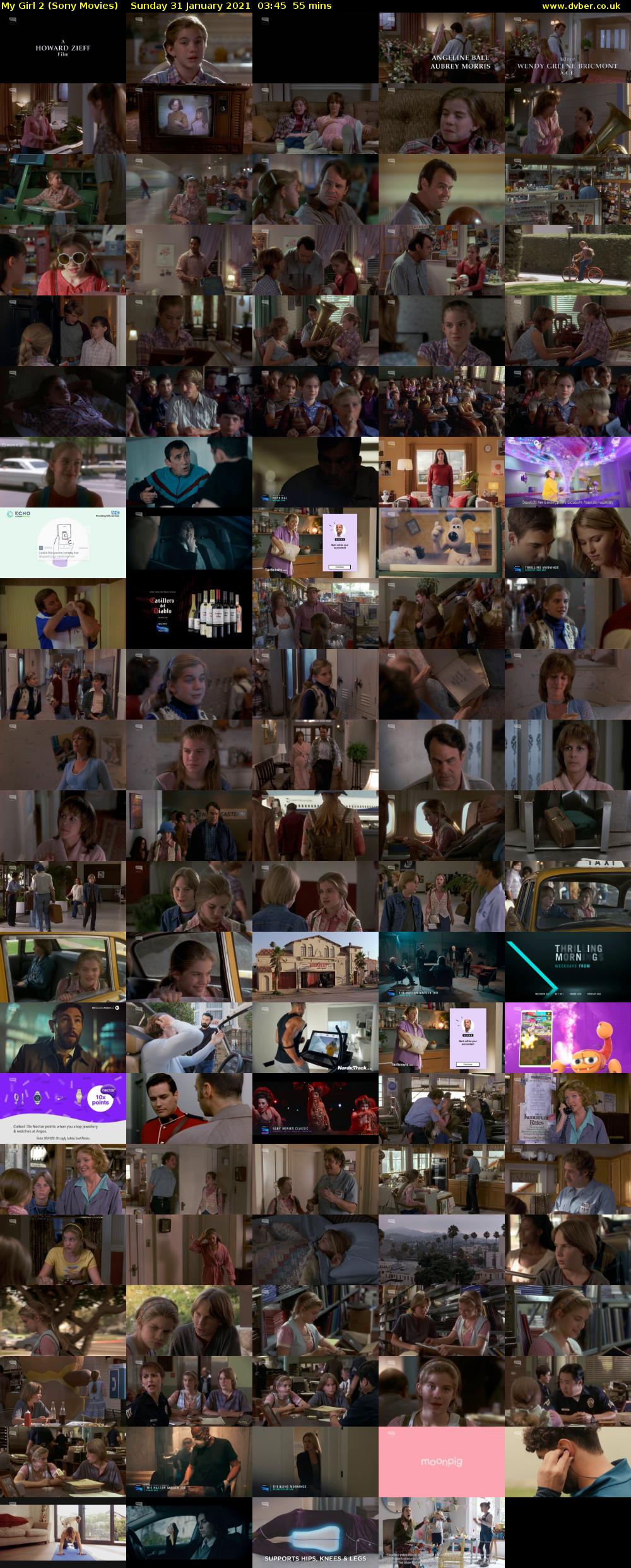 My Girl 2 (Sony Movies) Sunday 31 January 2021 03:45 - 04:40