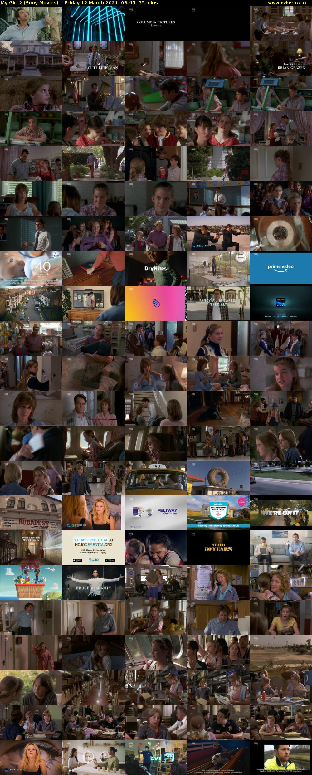 My Girl 2 (Sony Movies) Friday 12 March 2021 03:45 - 04:40