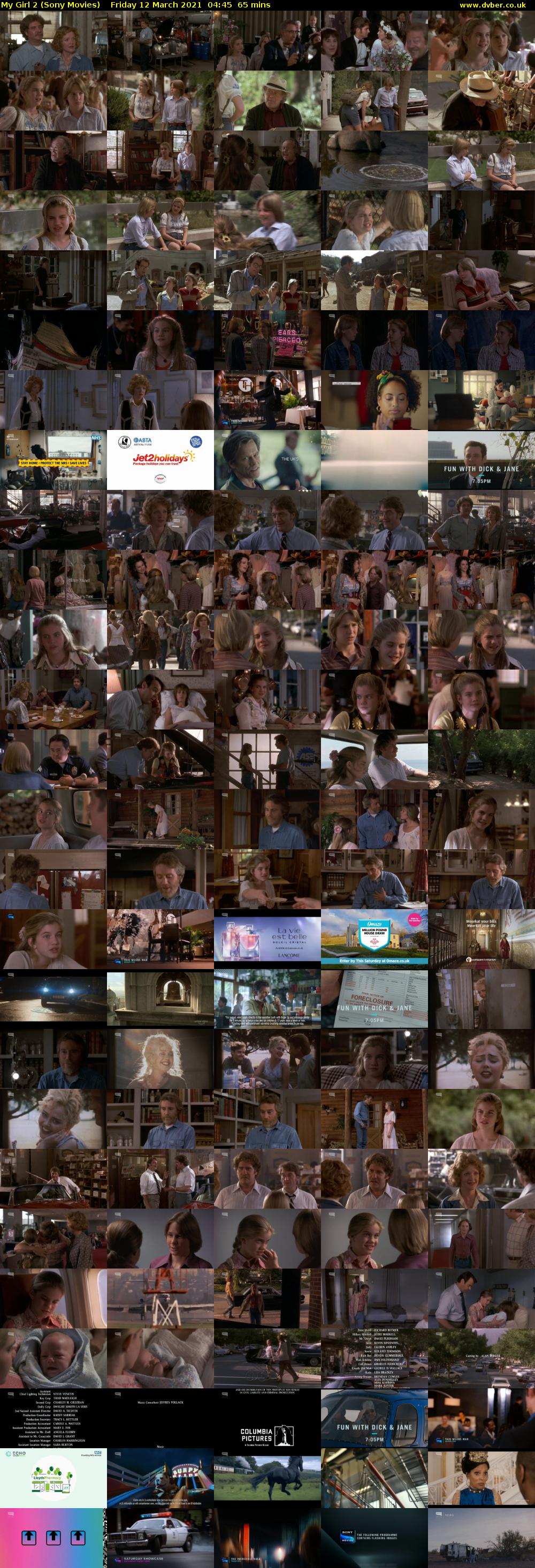 My Girl 2 (Sony Movies) Friday 12 March 2021 04:45 - 05:50
