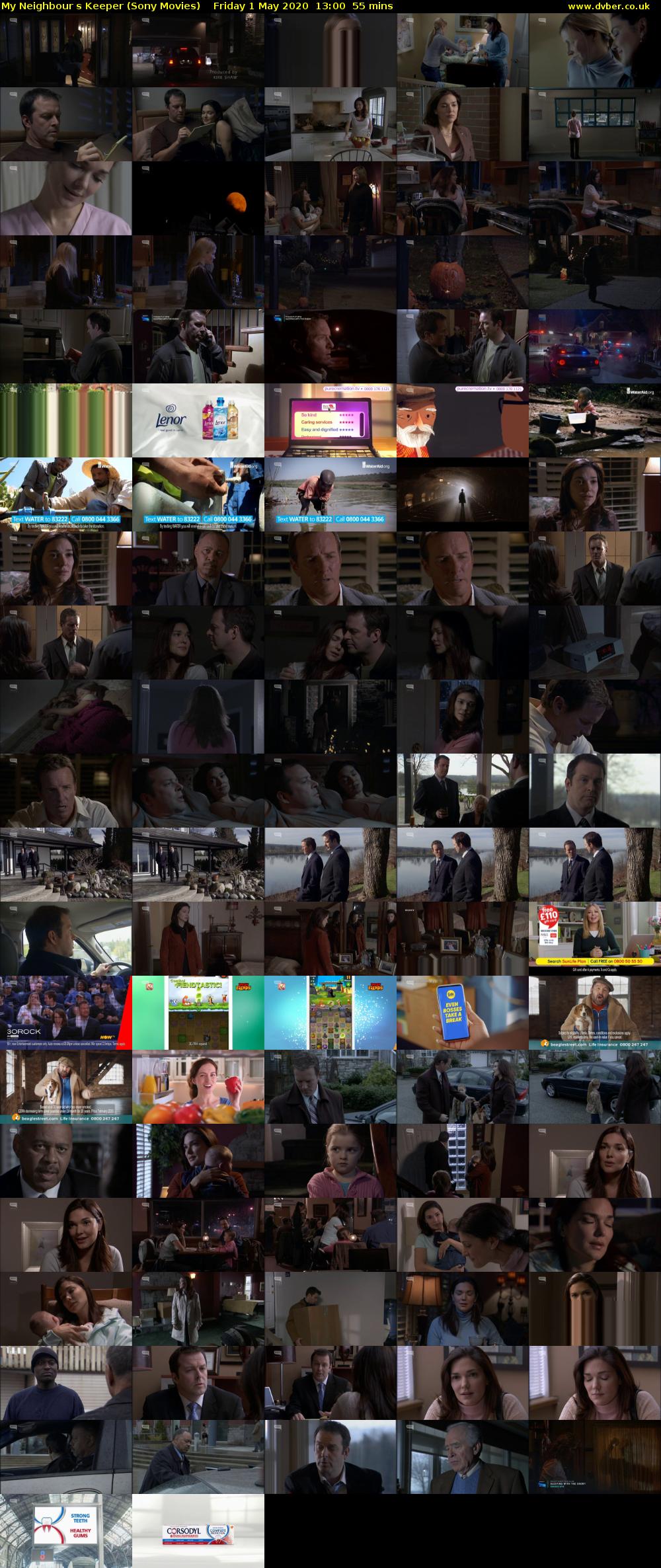 My Neighbours Keeper (Sony Movies) Friday 1 May 2020 13:00 - 13:55