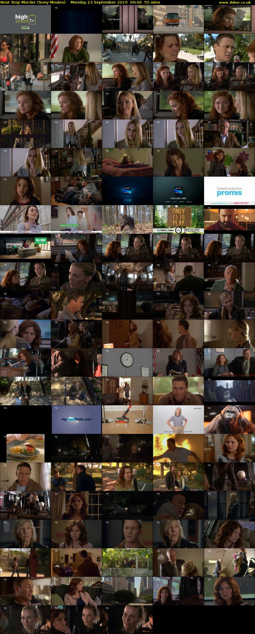 Next Stop Murder (Sony Movies) Monday 23 September 2019 09:00 - 09:55