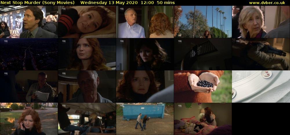 Next Stop Murder (Sony Movies) Wednesday 13 May 2020 12:00 - 12:50