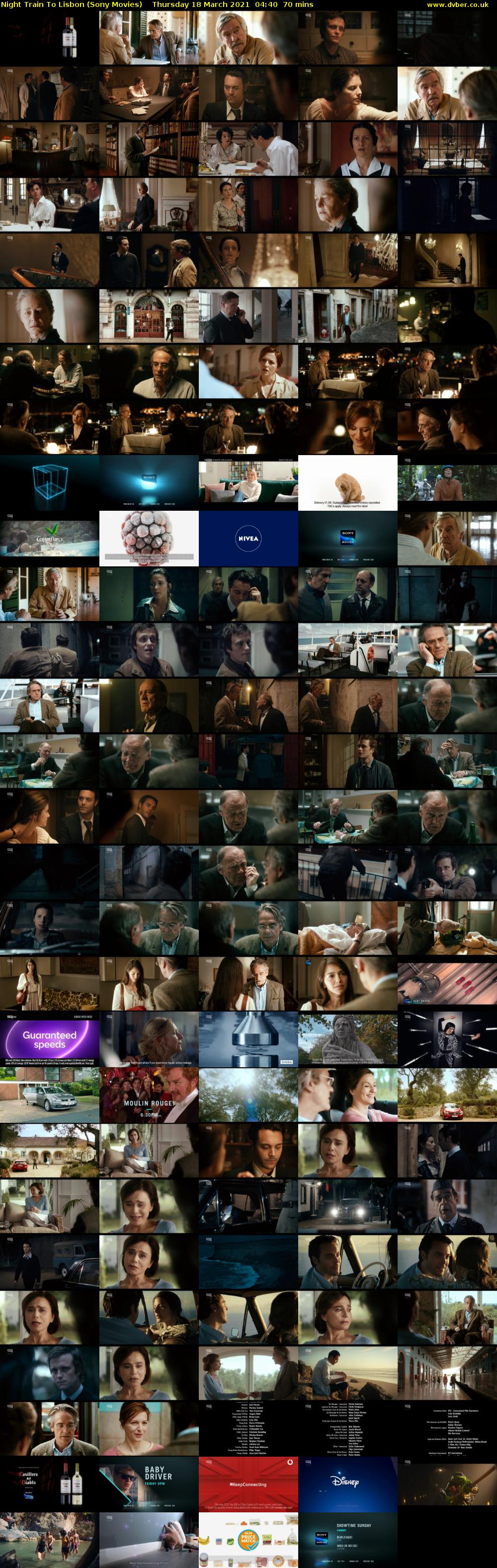 Night Train To Lisbon (Sony Movies) Thursday 18 March 2021 04:40 - 05:50