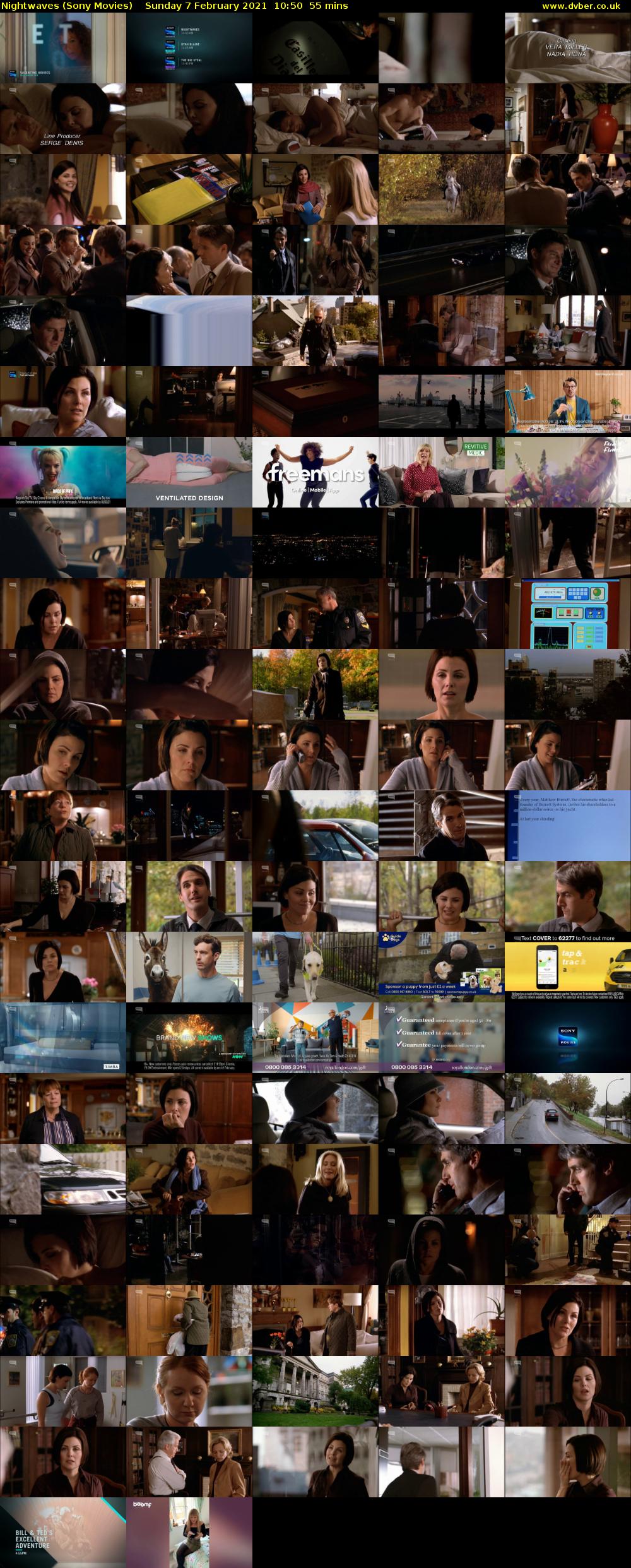 Nightwaves (Sony Movies) Sunday 7 February 2021 10:50 - 11:45