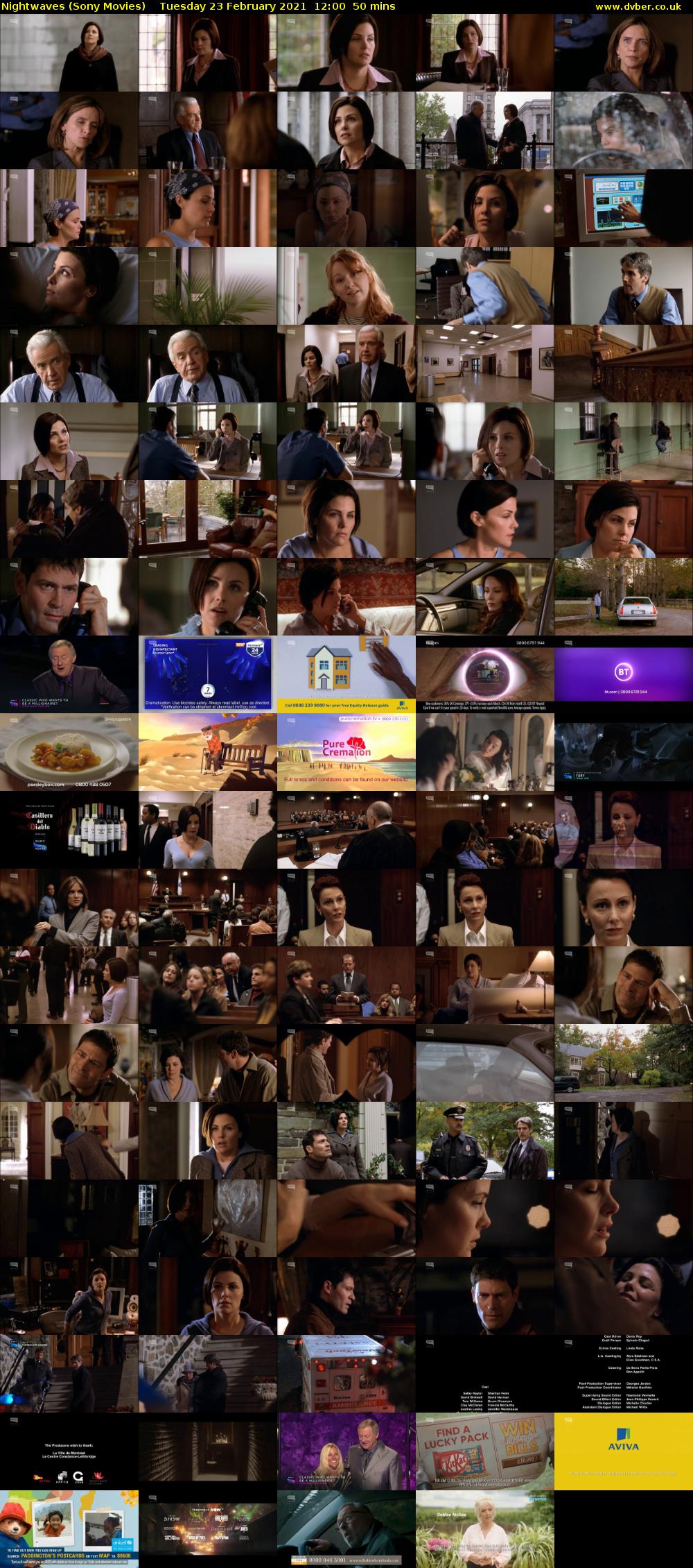 Nightwaves (Sony Movies) Tuesday 23 February 2021 12:00 - 12:50