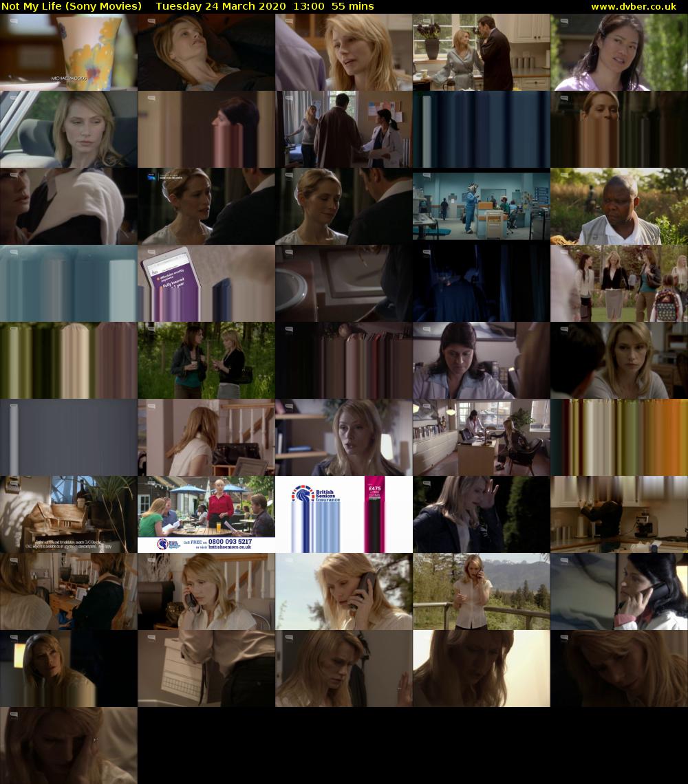 Not My Life (Sony Movies) Tuesday 24 March 2020 13:00 - 13:55