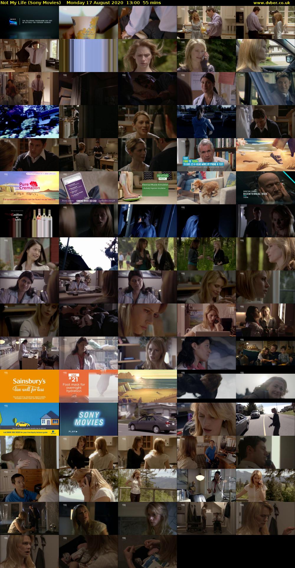 Not My Life (Sony Movies) Monday 17 August 2020 13:00 - 13:55