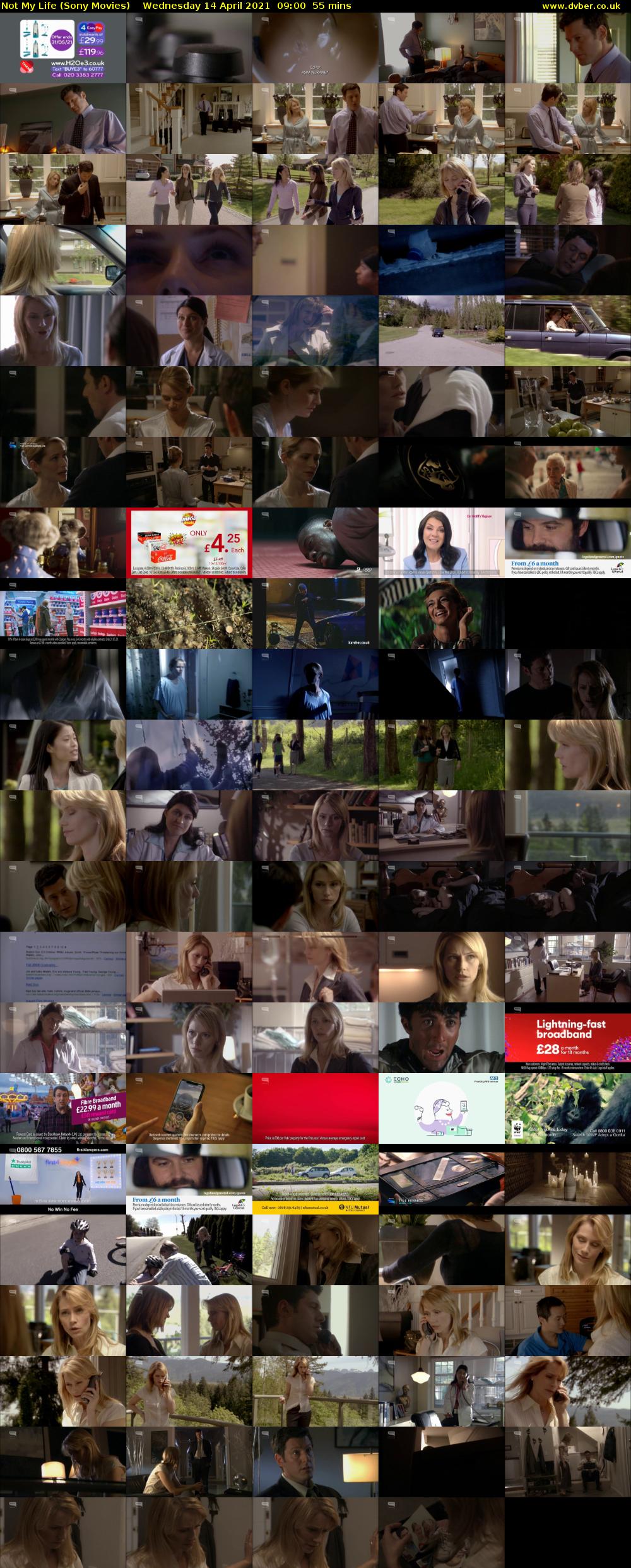 Not My Life (Sony Movies) Wednesday 14 April 2021 09:00 - 09:55