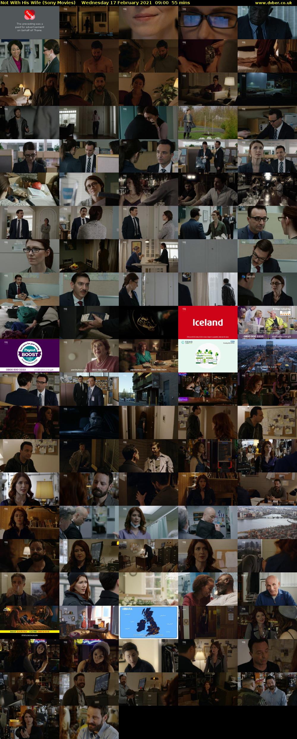 Not With His Wife (Sony Movies) Wednesday 17 February 2021 09:00 - 09:55