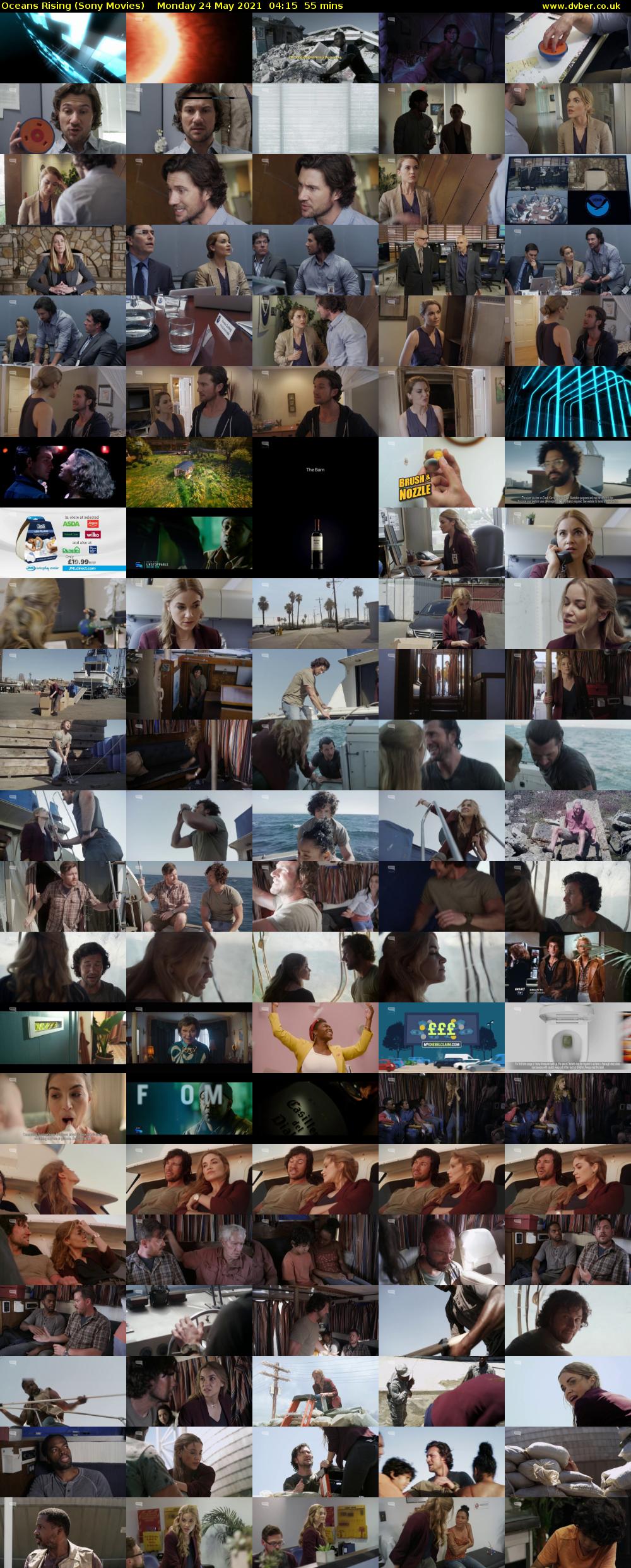 Oceans Rising (Sony Movies) Monday 24 May 2021 04:15 - 05:10