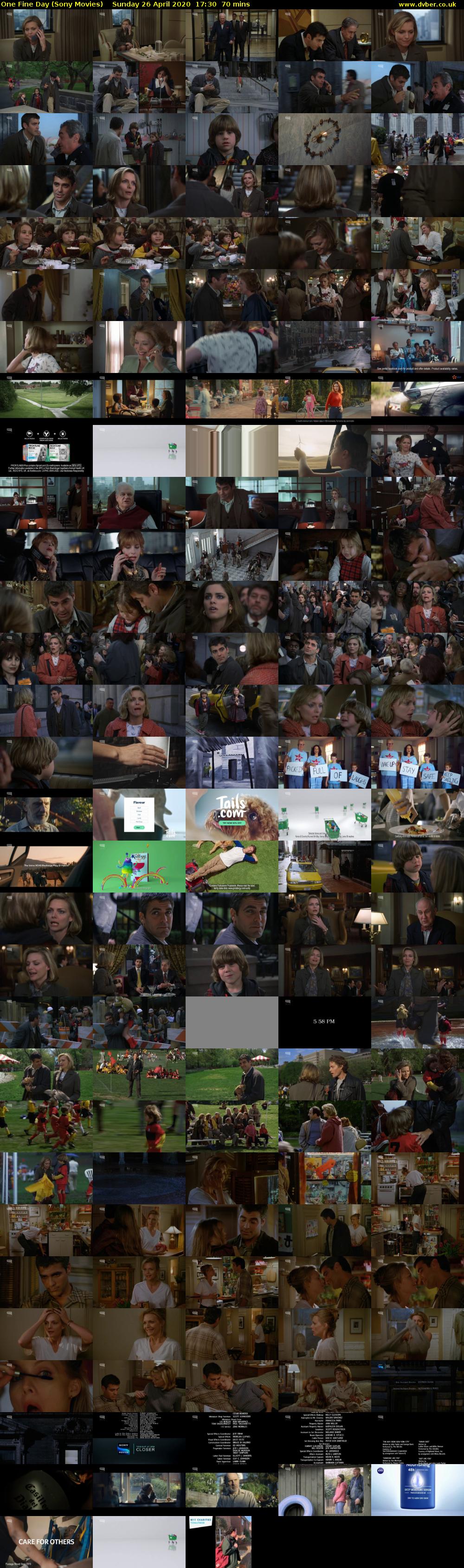 One Fine Day (Sony Movies) Sunday 26 April 2020 17:30 - 18:40