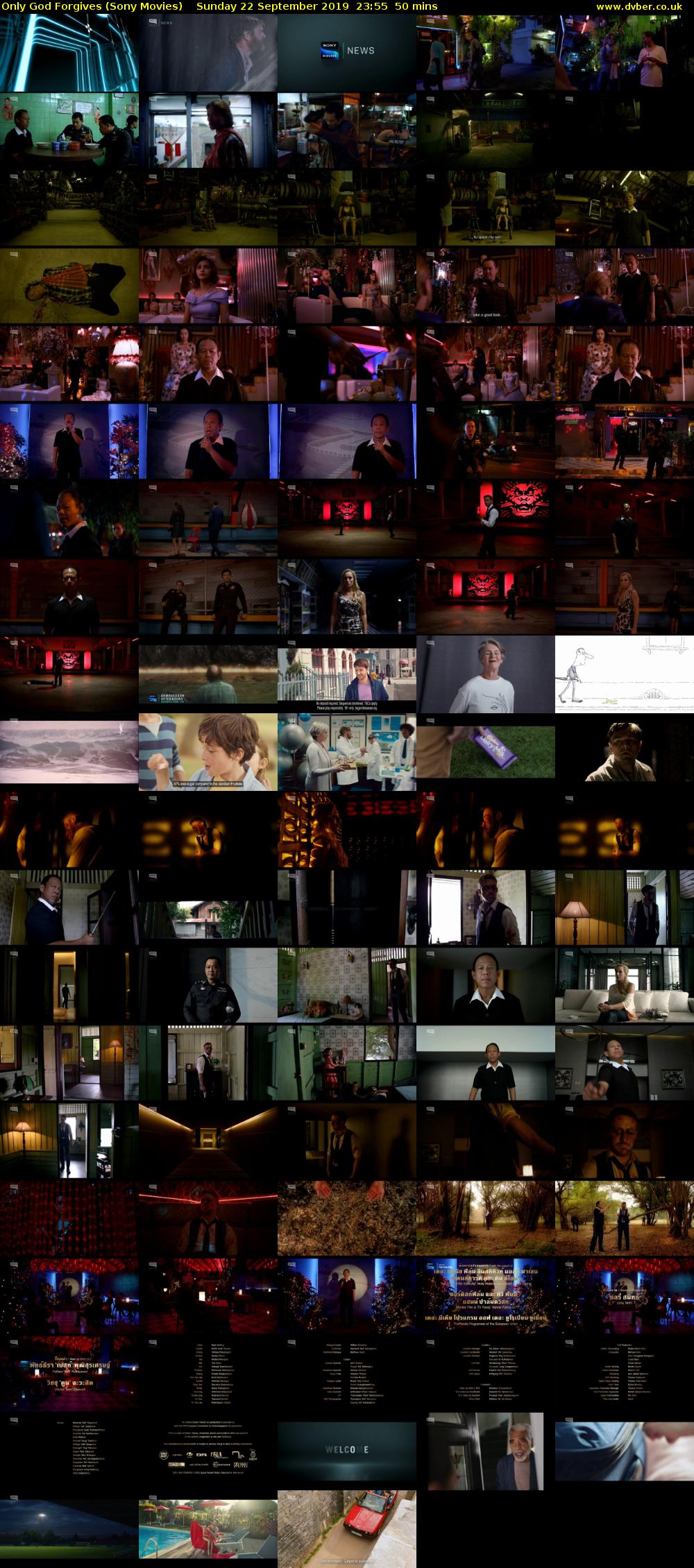 Only God Forgives (Sony Movies) Sunday 22 September 2019 23:55 - 00:45