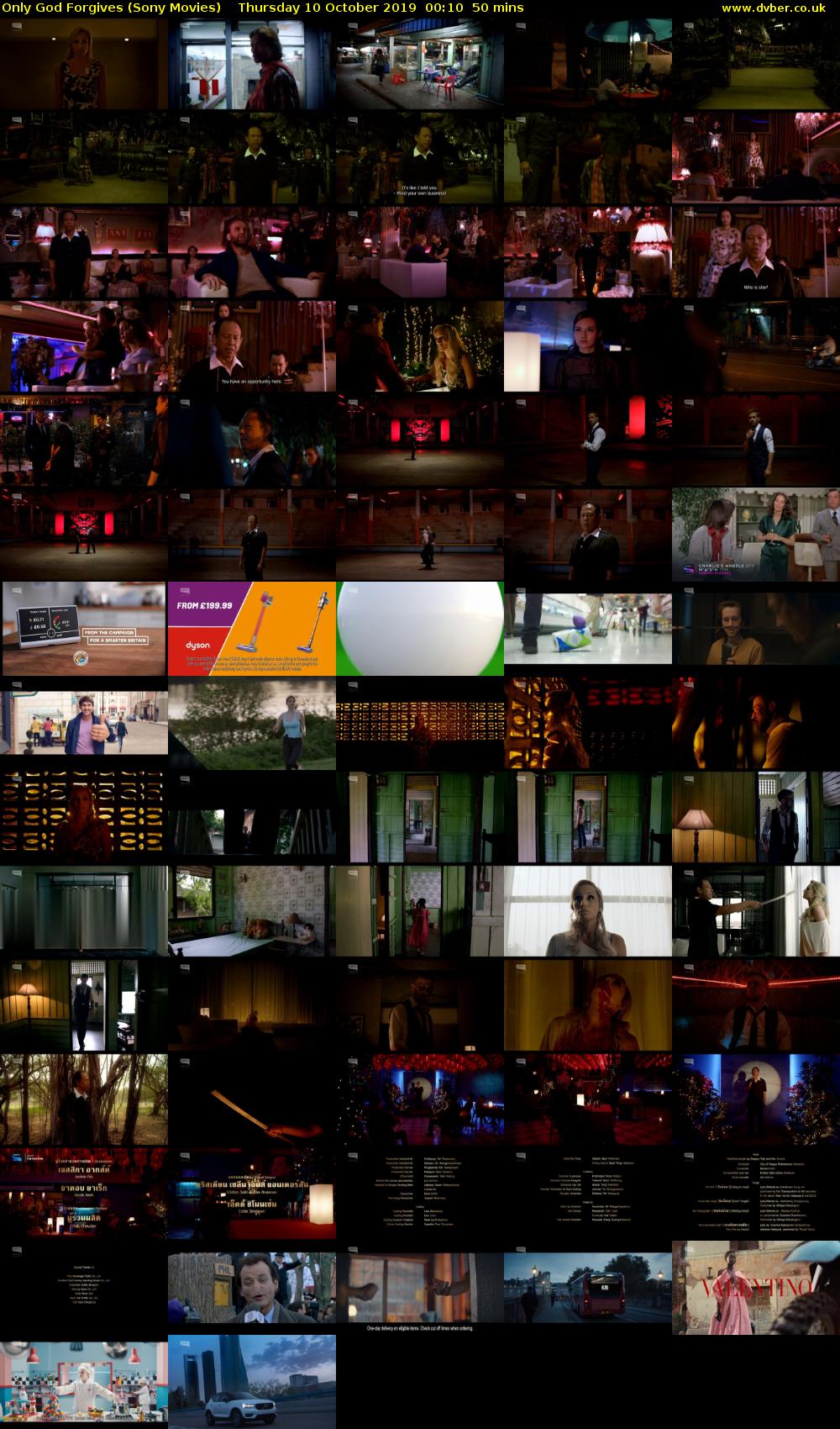 Only God Forgives (Sony Movies) Thursday 10 October 2019 00:10 - 01:00