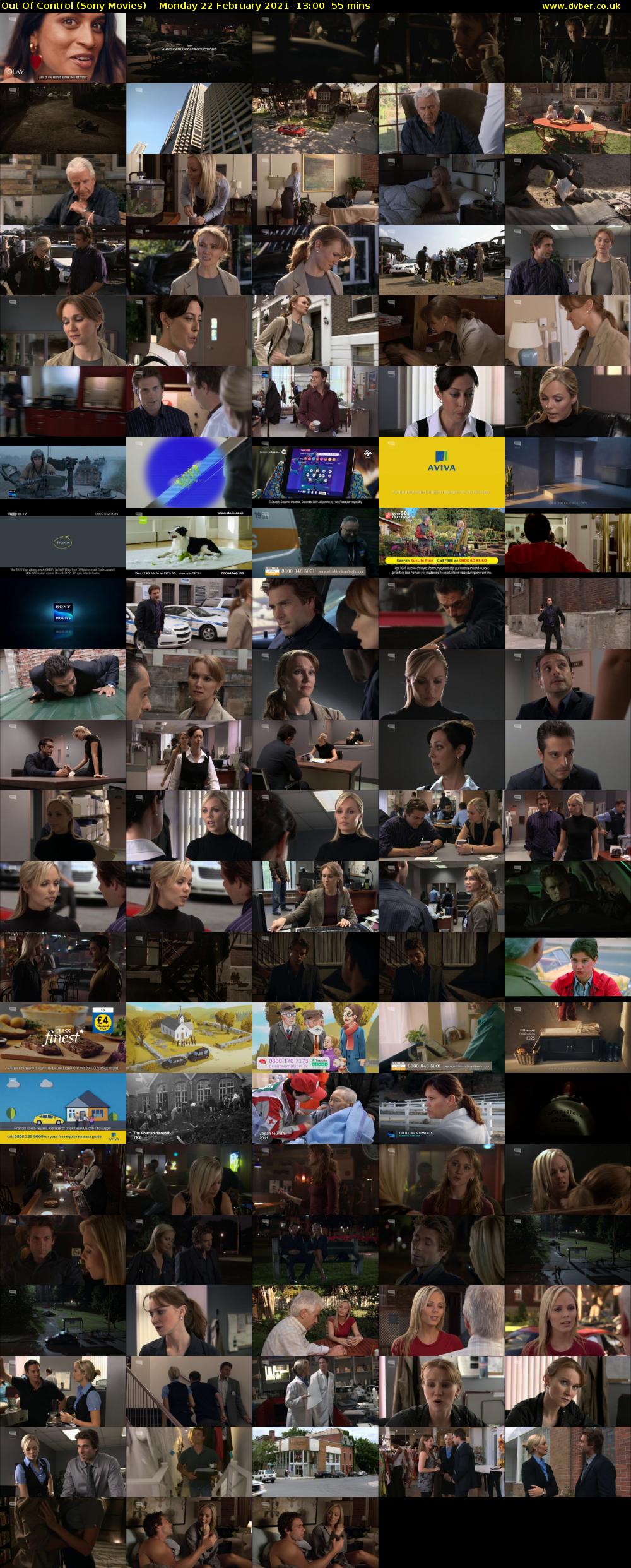 Out Of Control (Sony Movies) Monday 22 February 2021 13:00 - 13:55