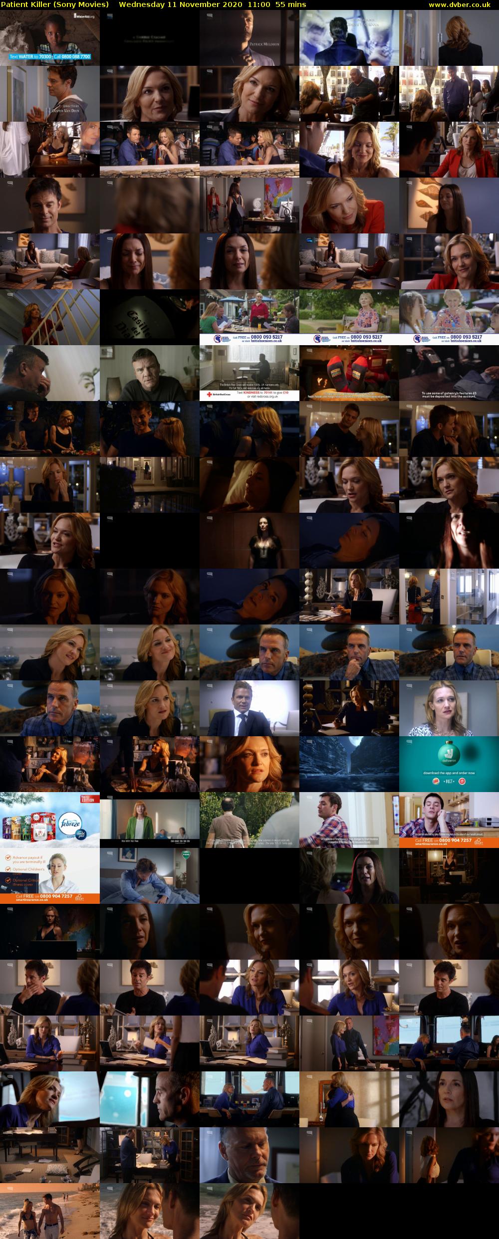 Patient Killer (Sony Movies) Wednesday 11 November 2020 11:00 - 11:55