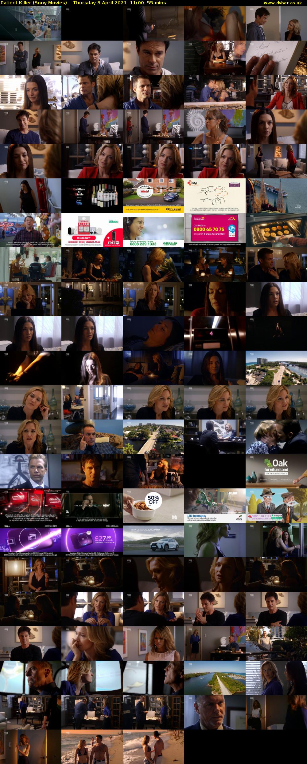 Patient Killer (Sony Movies) Thursday 8 April 2021 11:00 - 11:55