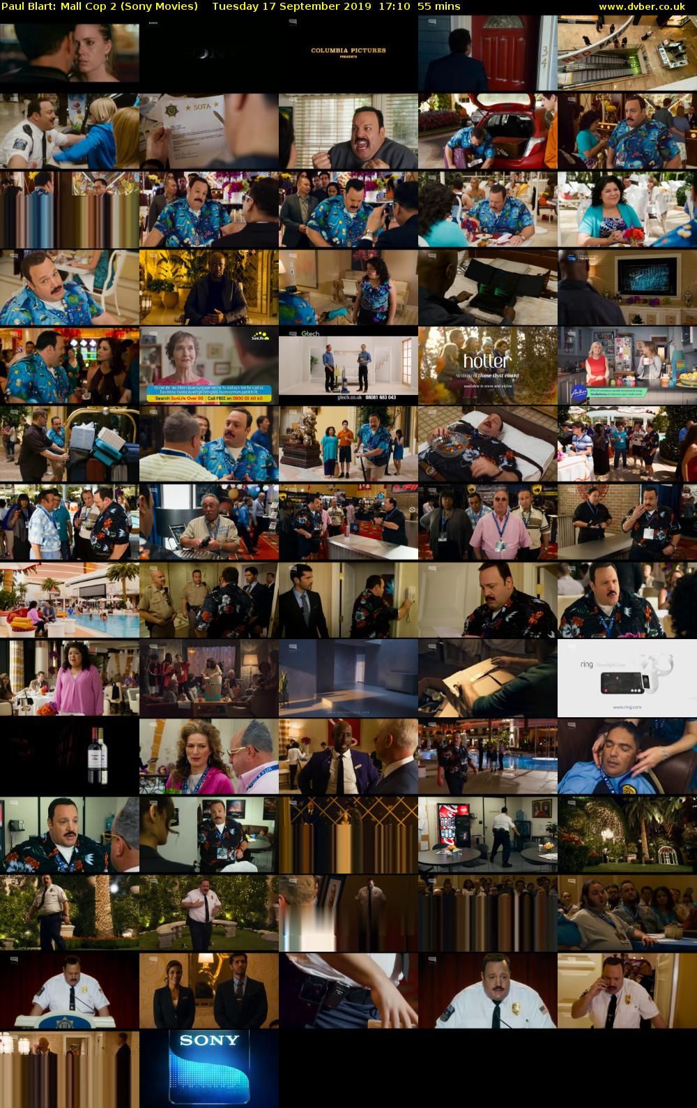 Paul Blart: Mall Cop 2 (Sony Movies) Tuesday 17 September 2019 17:10 - 18:05