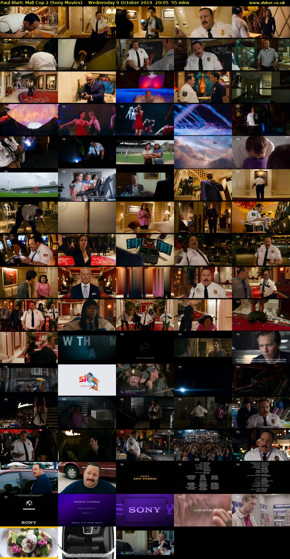 Paul Blart: Mall Cop 2 (Sony Movies) Wednesday 9 October 2019 20:05 - 21:00