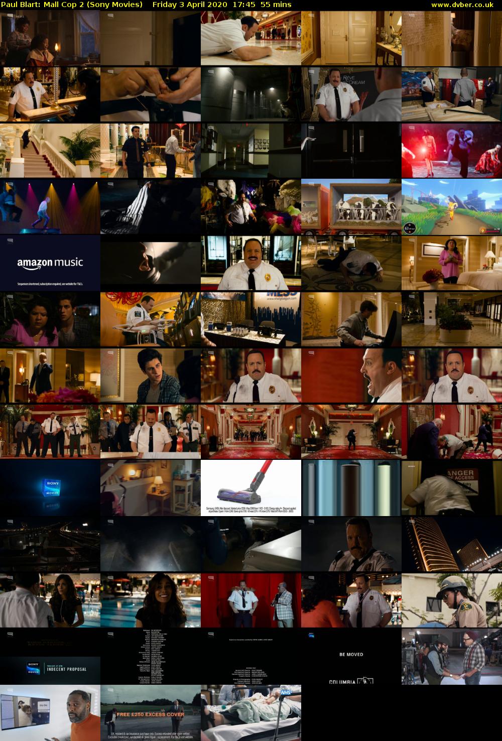 Paul Blart: Mall Cop 2 (Sony Movies) Friday 3 April 2020 17:45 - 18:40