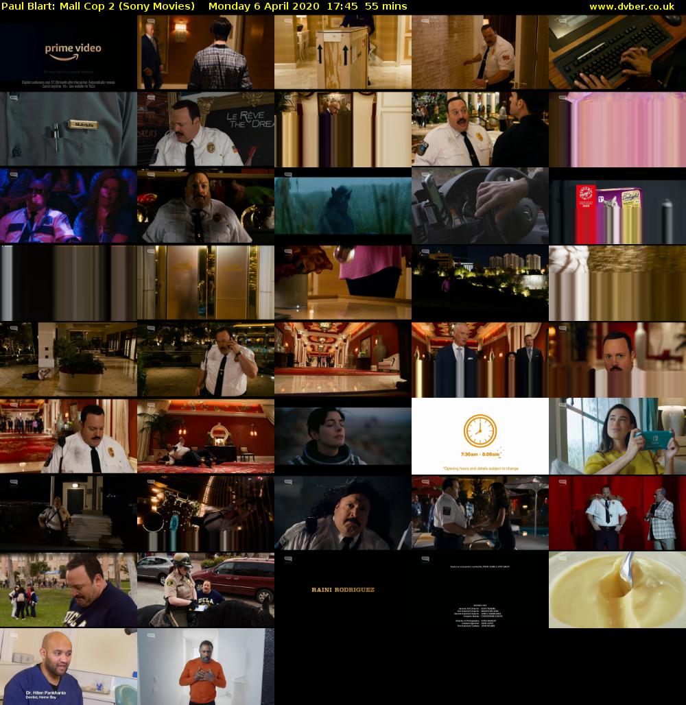 Paul Blart: Mall Cop 2 (Sony Movies) Monday 6 April 2020 17:45 - 18:40