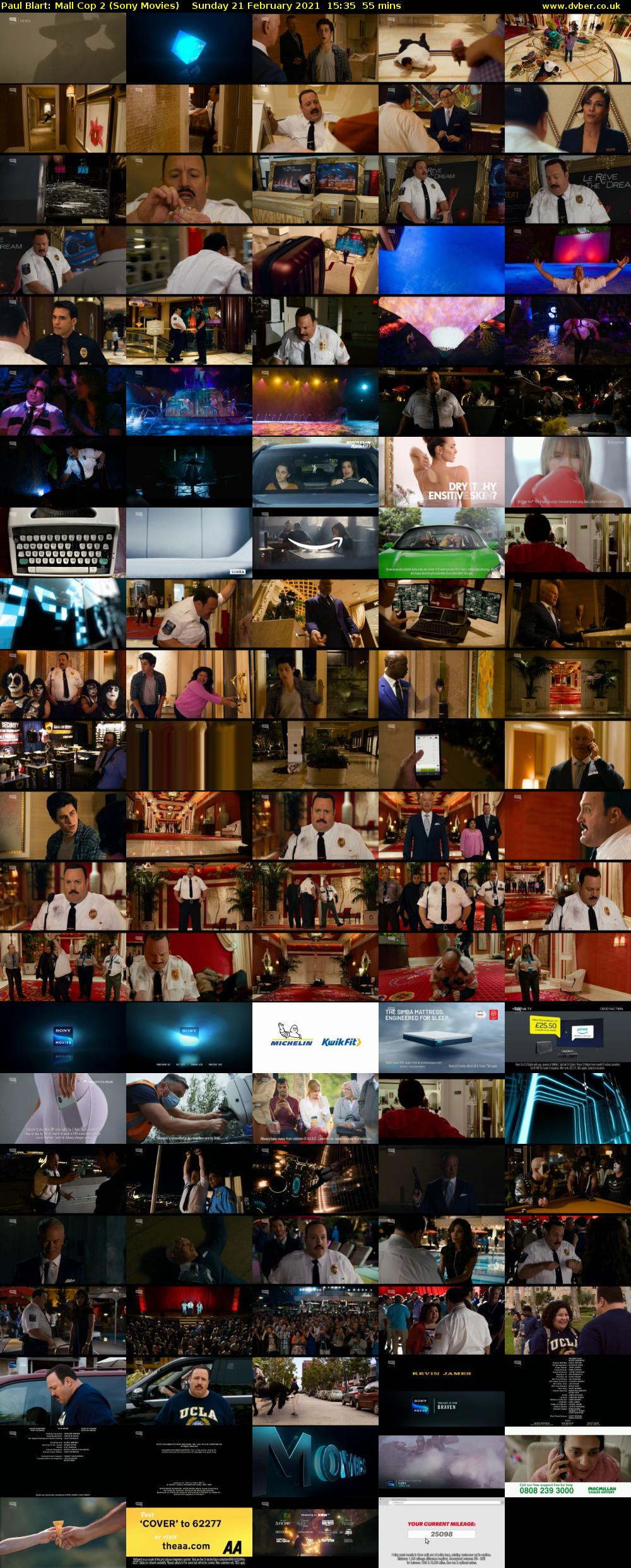 Paul Blart: Mall Cop 2 (Sony Movies) Sunday 21 February 2021 15:35 - 16:30