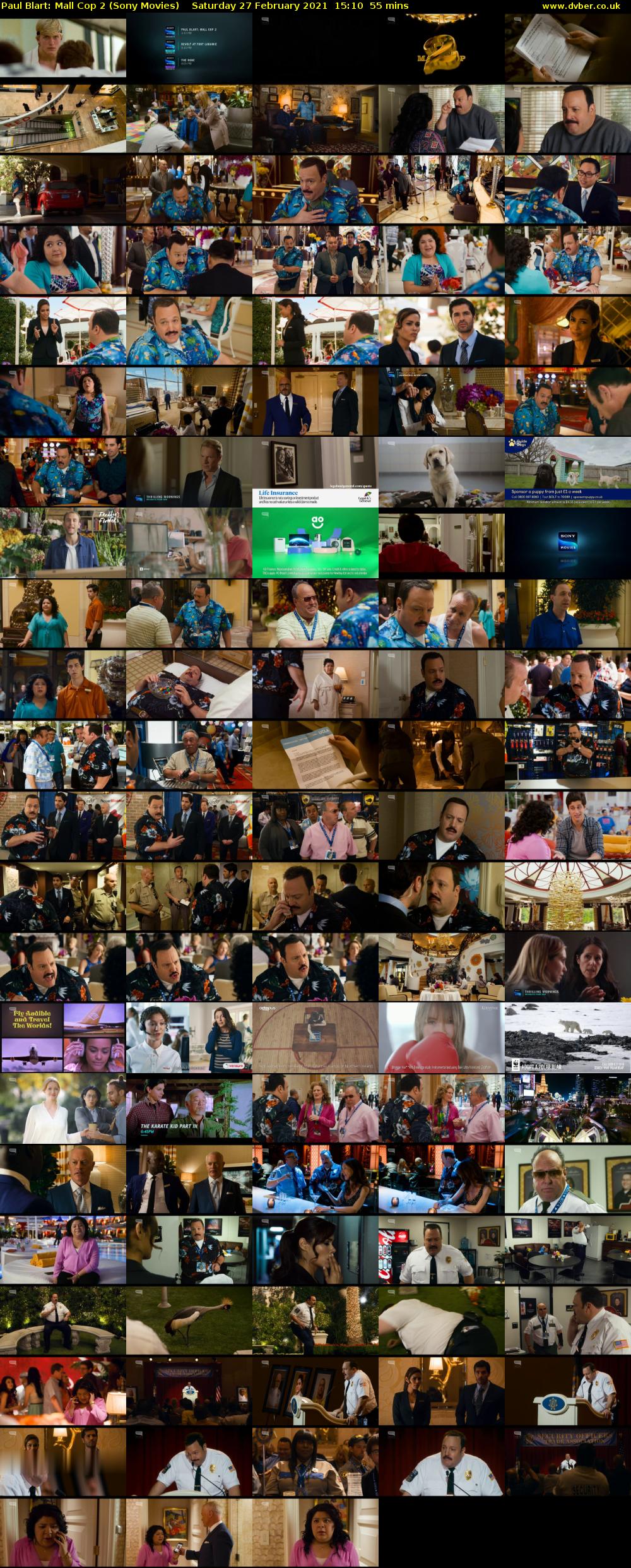 Paul Blart: Mall Cop 2 (Sony Movies) Saturday 27 February 2021 15:10 - 16:05