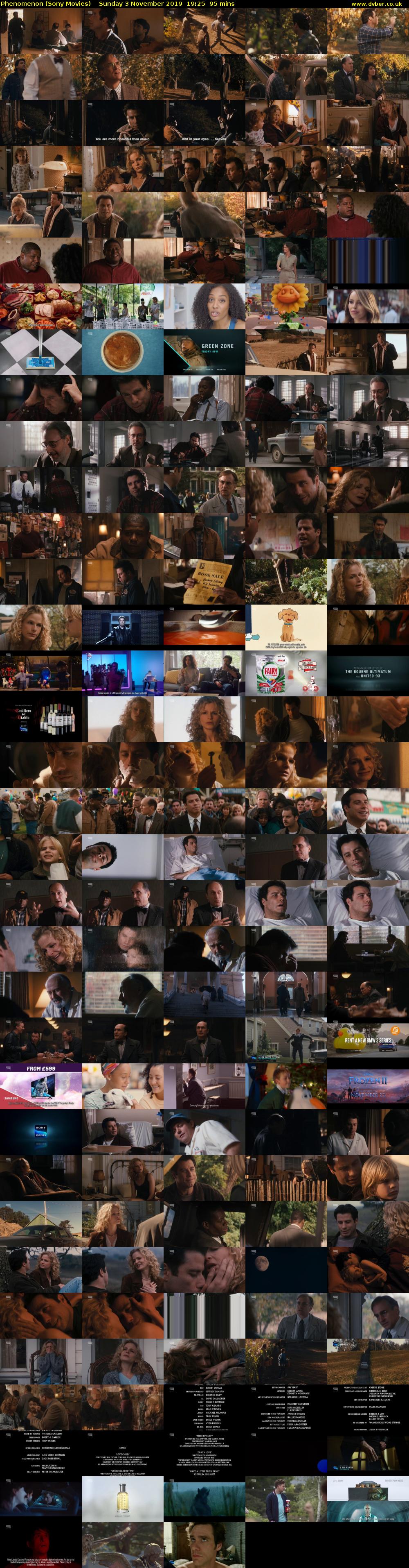 Phenomenon (Sony Movies) Sunday 3 November 2019 19:25 - 21:00