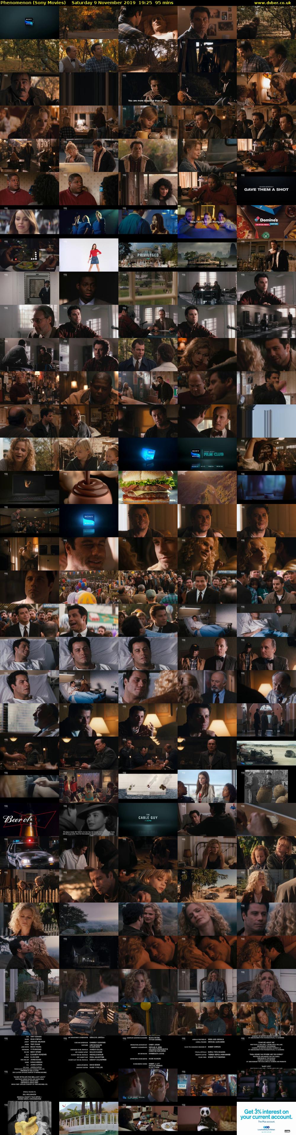 Phenomenon (Sony Movies) Saturday 9 November 2019 19:25 - 21:00