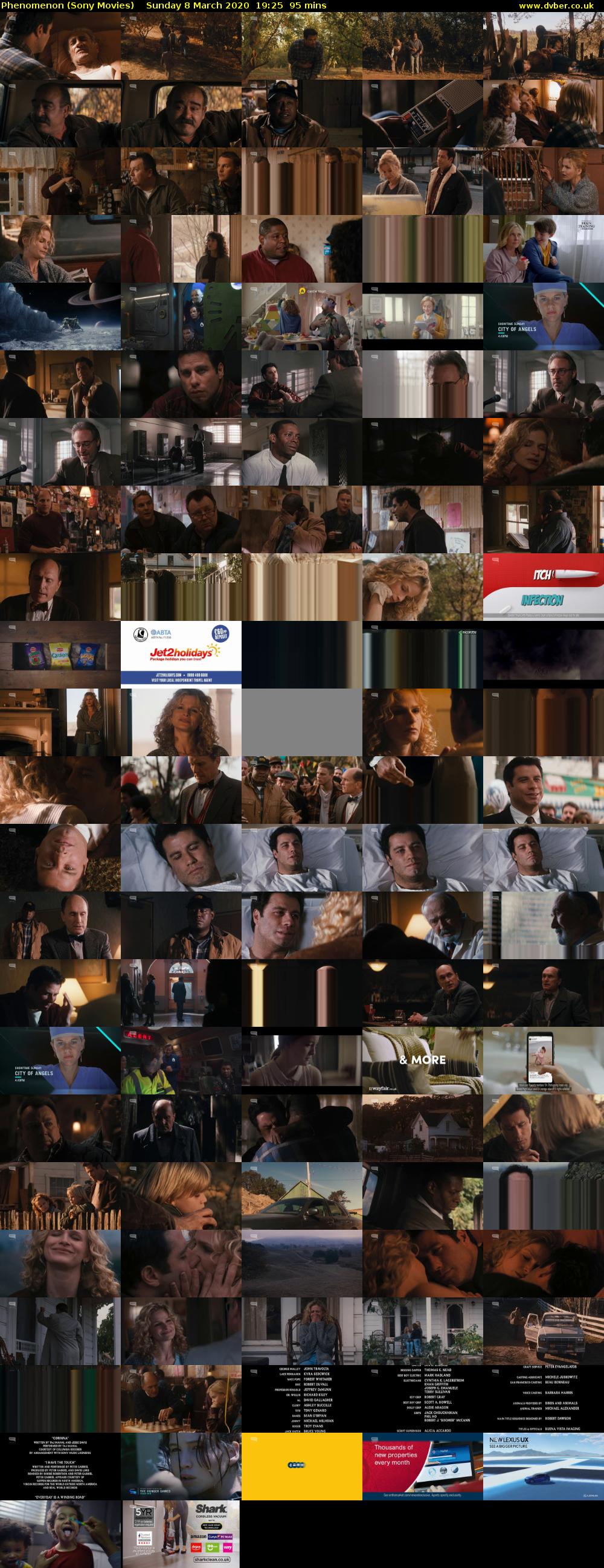 Phenomenon (Sony Movies) Sunday 8 March 2020 19:25 - 21:00