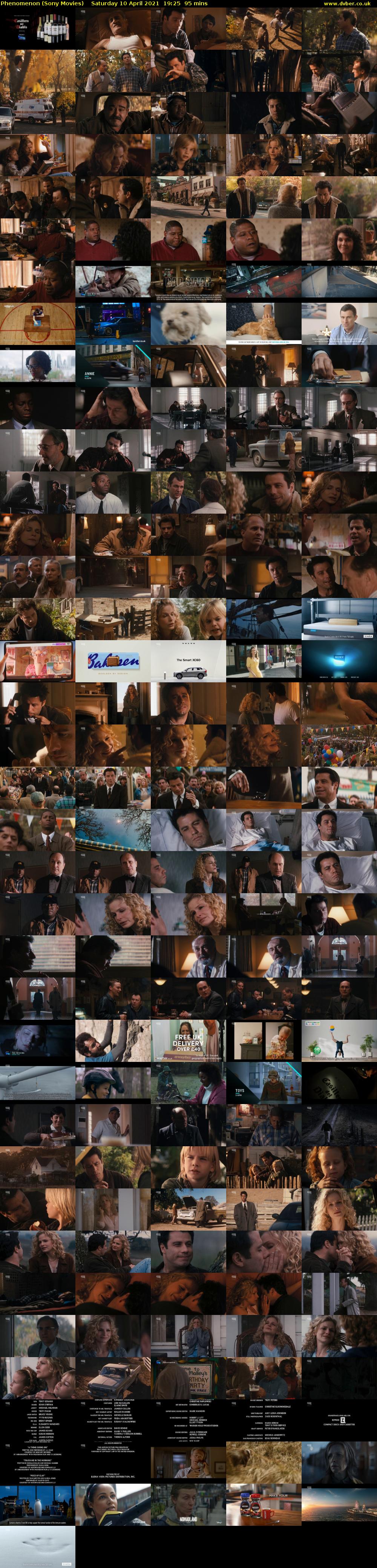 Phenomenon (Sony Movies) Saturday 10 April 2021 19:25 - 21:00