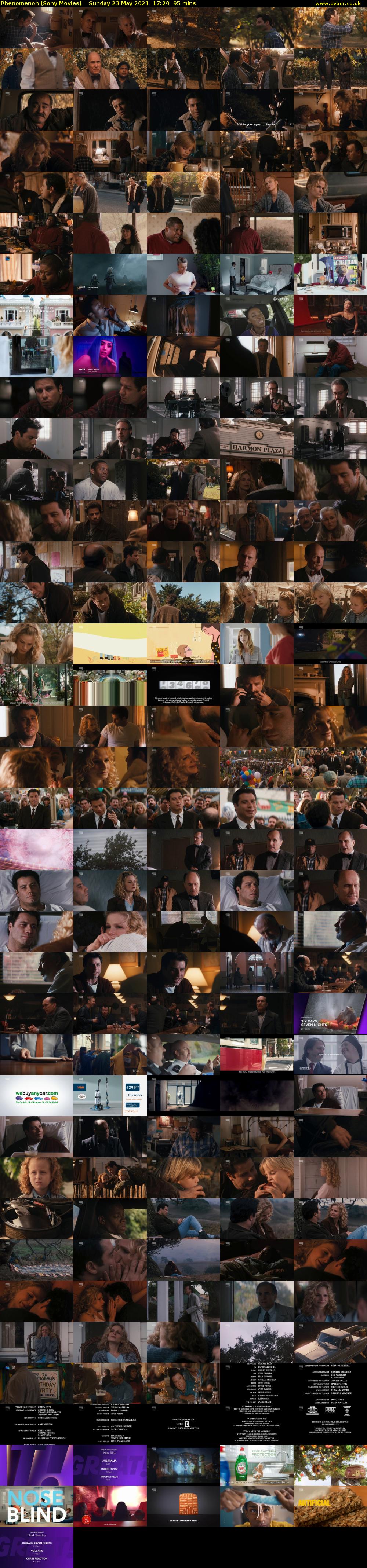 Phenomenon (Sony Movies) Sunday 23 May 2021 17:20 - 18:55