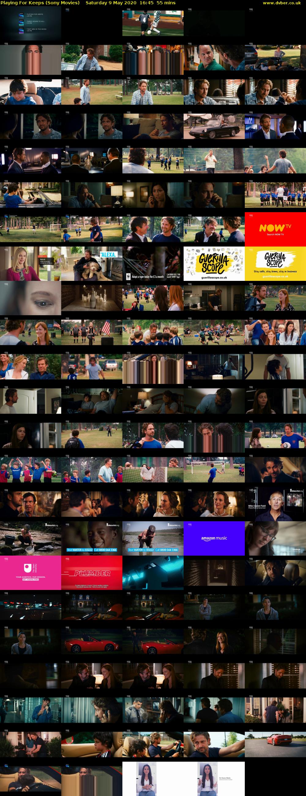Playing For Keeps (Sony Movies) Saturday 9 May 2020 16:45 - 17:40