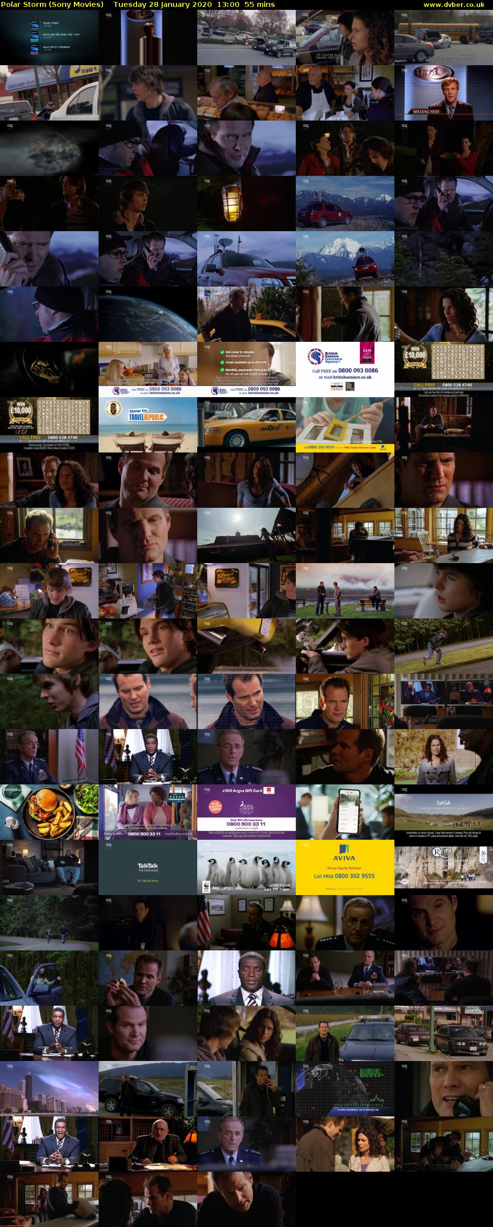 Polar Storm (Sony Movies) Tuesday 28 January 2020 13:00 - 13:55