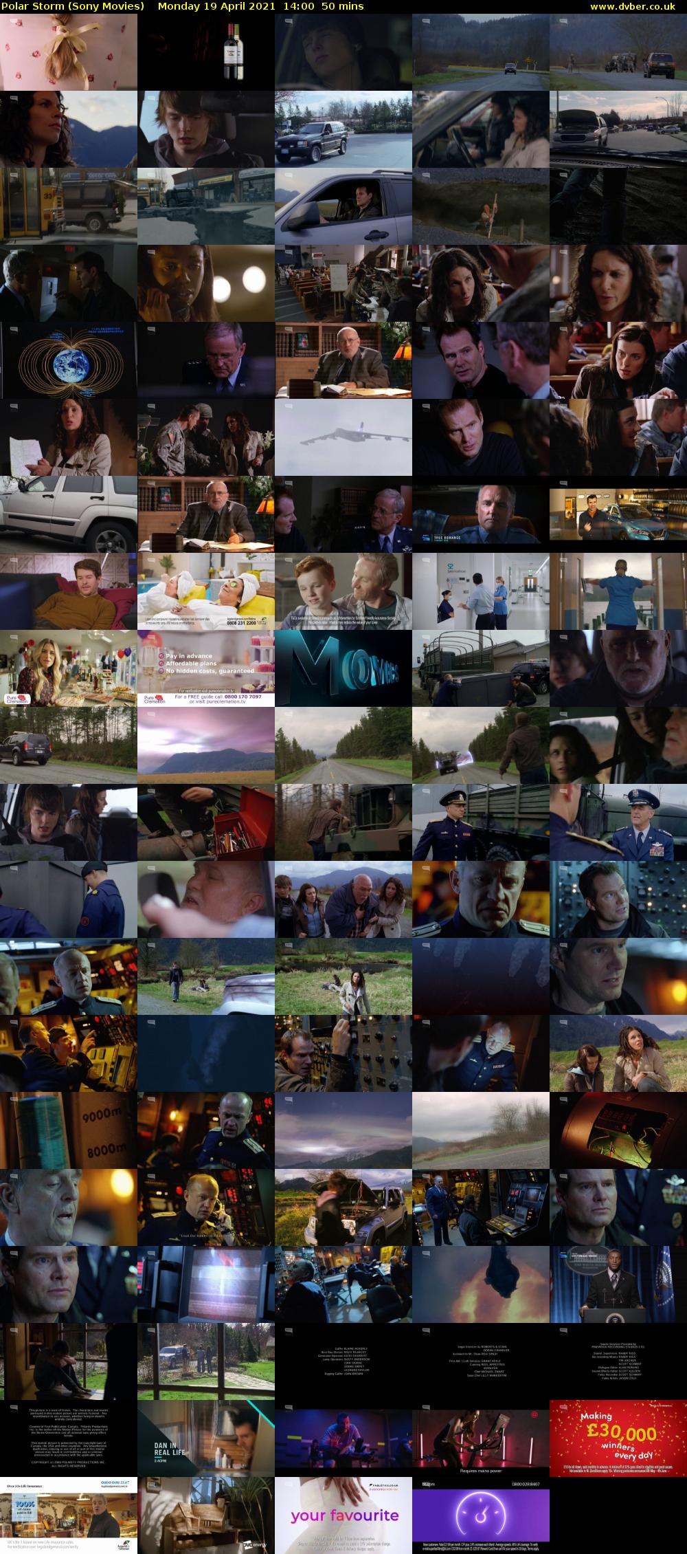 Polar Storm (Sony Movies) Monday 19 April 2021 14:00 - 14:50