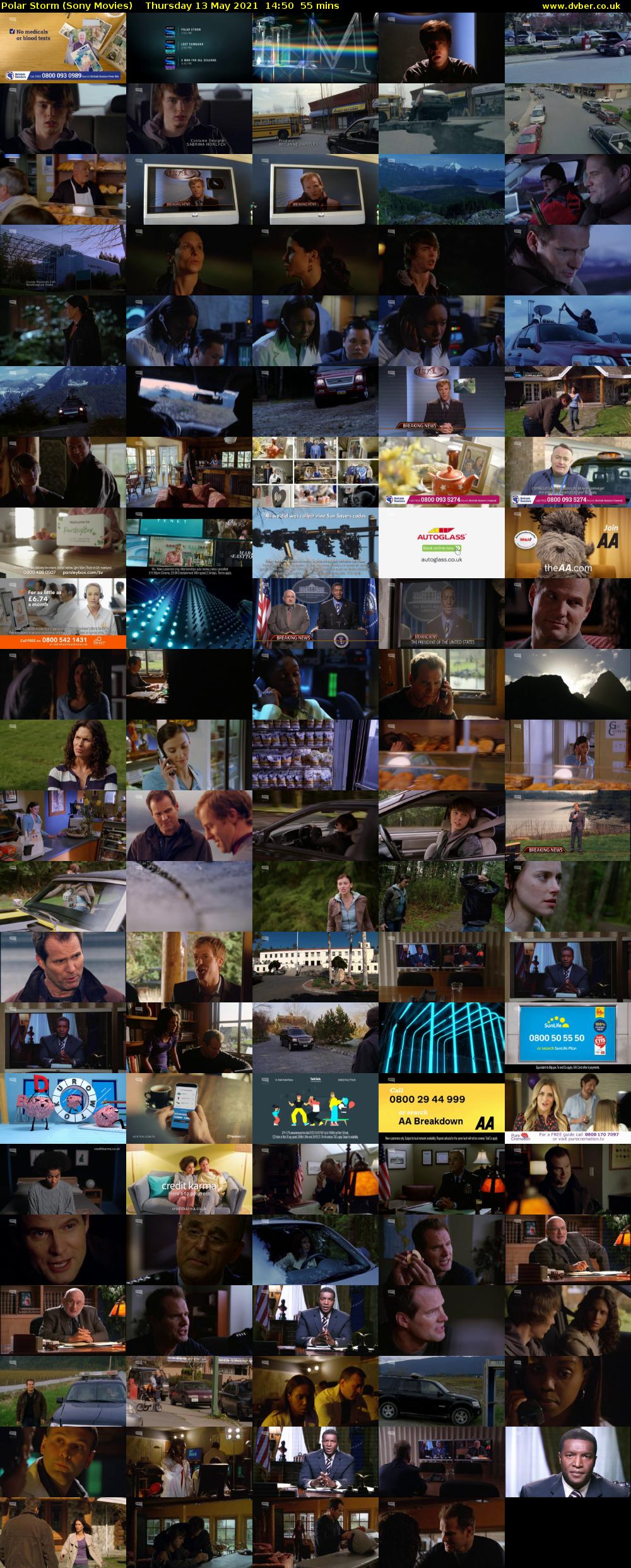 Polar Storm (Sony Movies) Thursday 13 May 2021 14:50 - 15:45