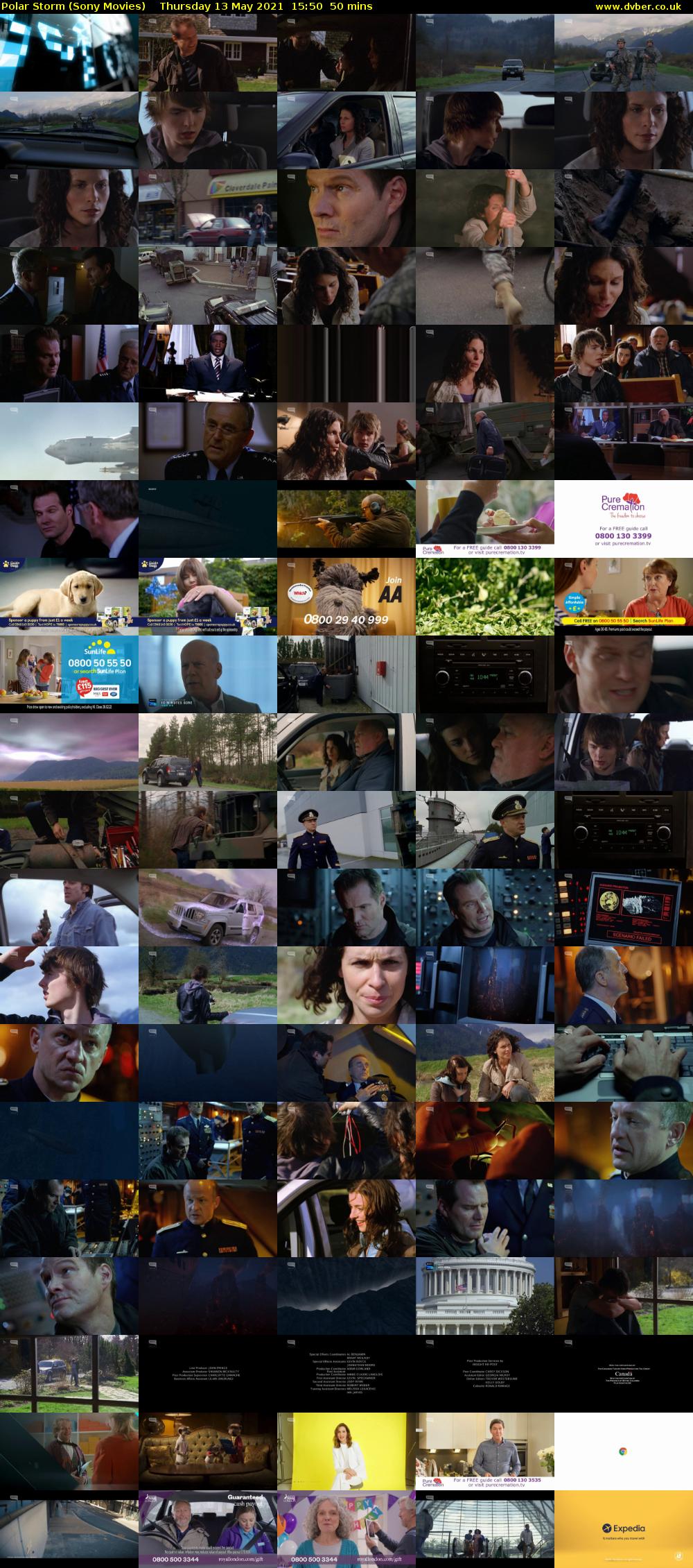 Polar Storm (Sony Movies) Thursday 13 May 2021 15:50 - 16:40