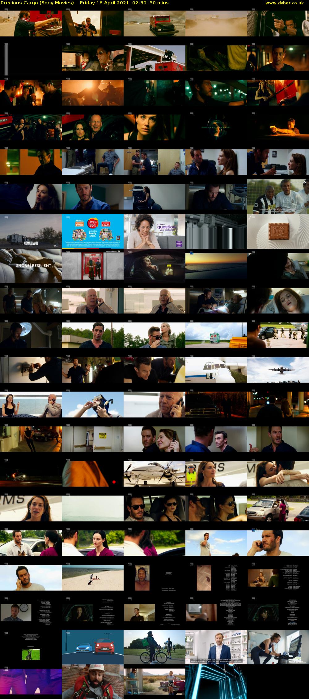 Precious Cargo (Sony Movies) Friday 16 April 2021 02:30 - 03:20
