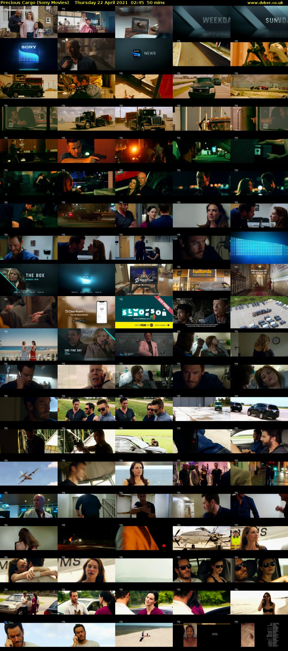 Precious Cargo (Sony Movies) Thursday 22 April 2021 02:45 - 03:35