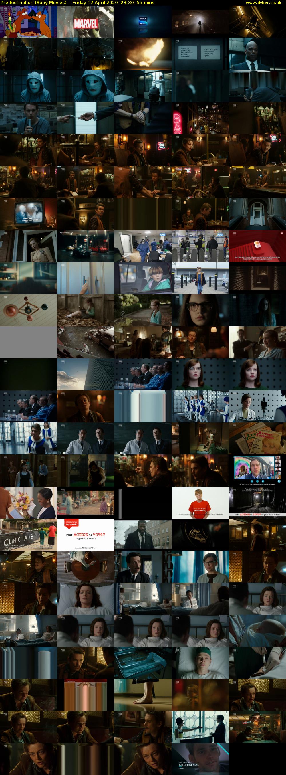 Predestination (Sony Movies) Friday 17 April 2020 23:30 - 00:25