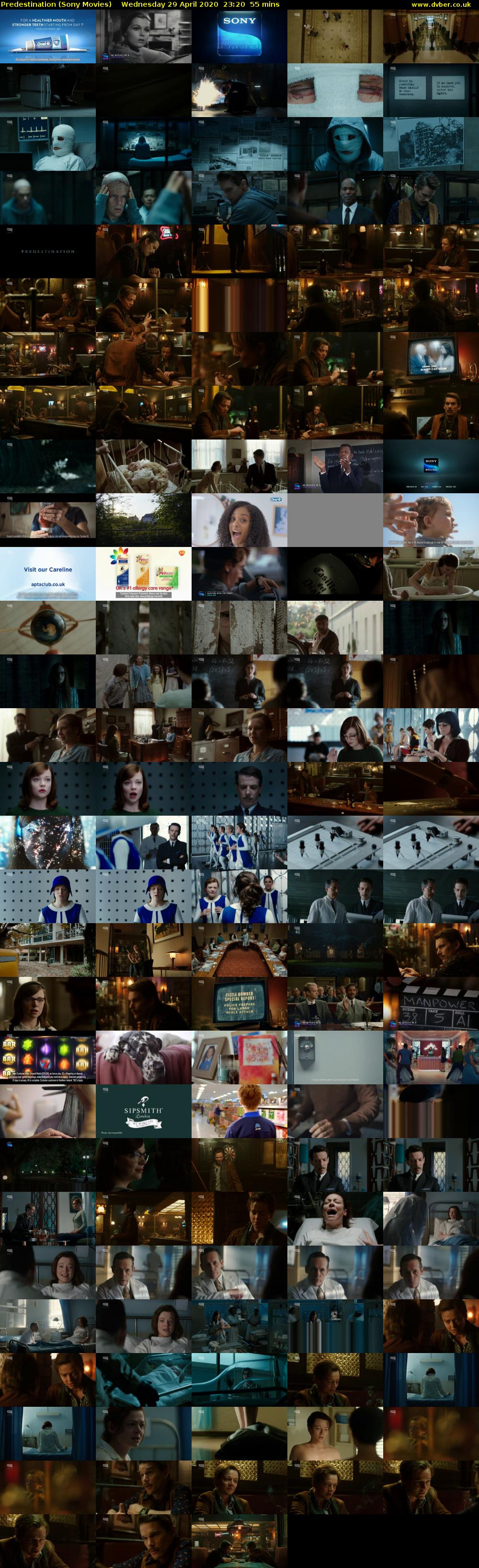 Predestination (Sony Movies) Wednesday 29 April 2020 23:20 - 00:15