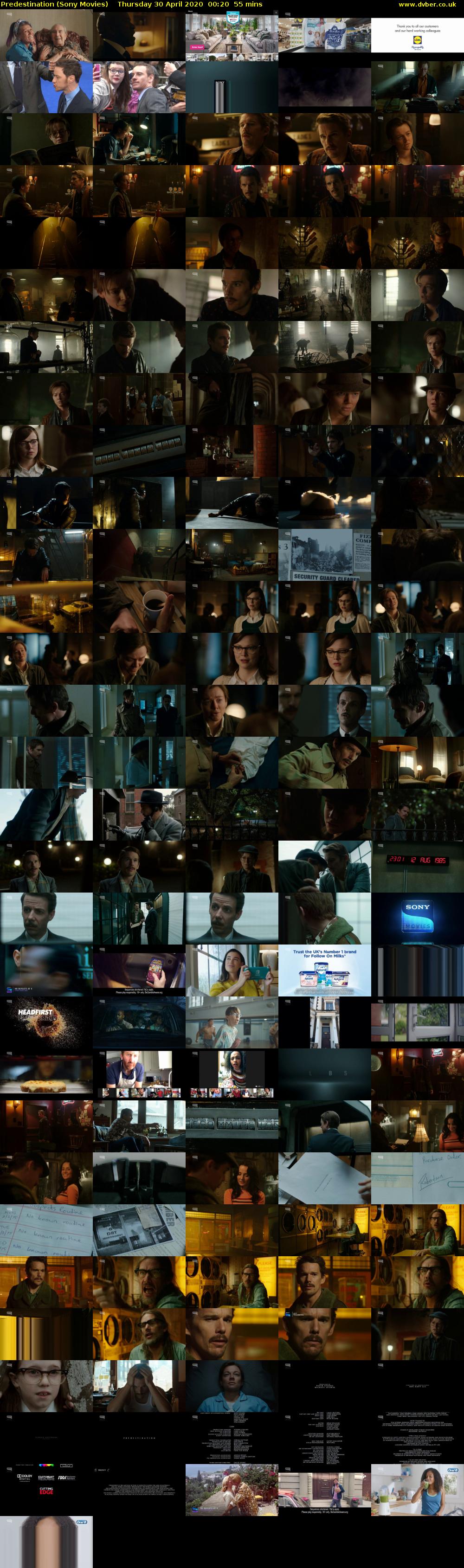 Predestination (Sony Movies) Thursday 30 April 2020 00:20 - 01:15