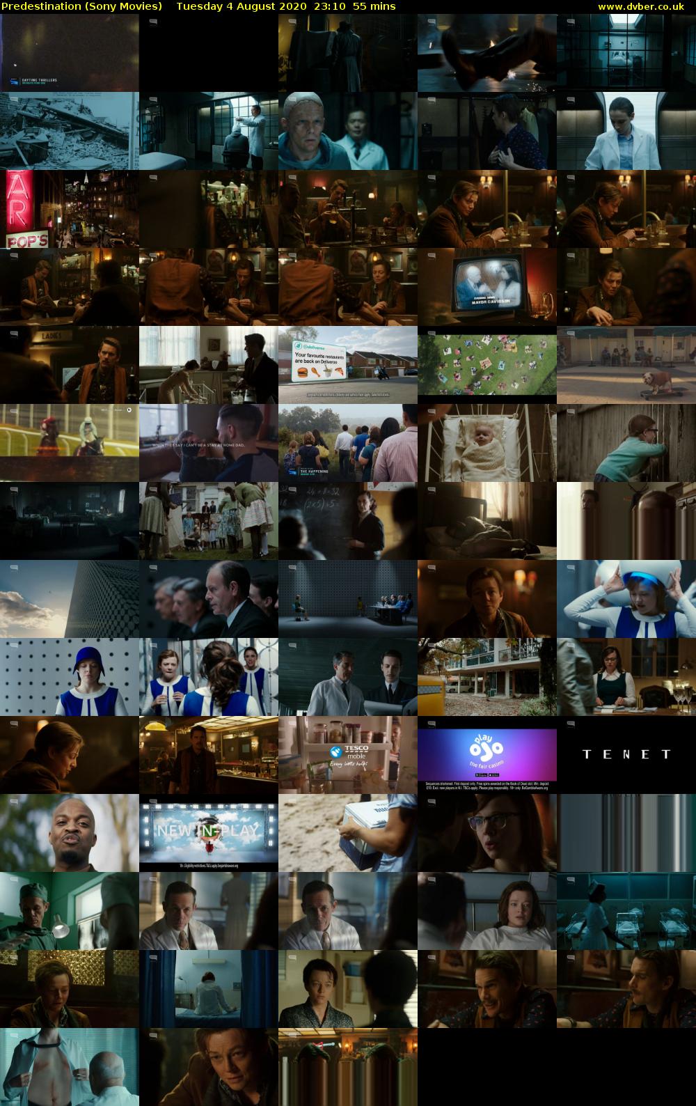 Predestination (Sony Movies) Tuesday 4 August 2020 23:10 - 00:05